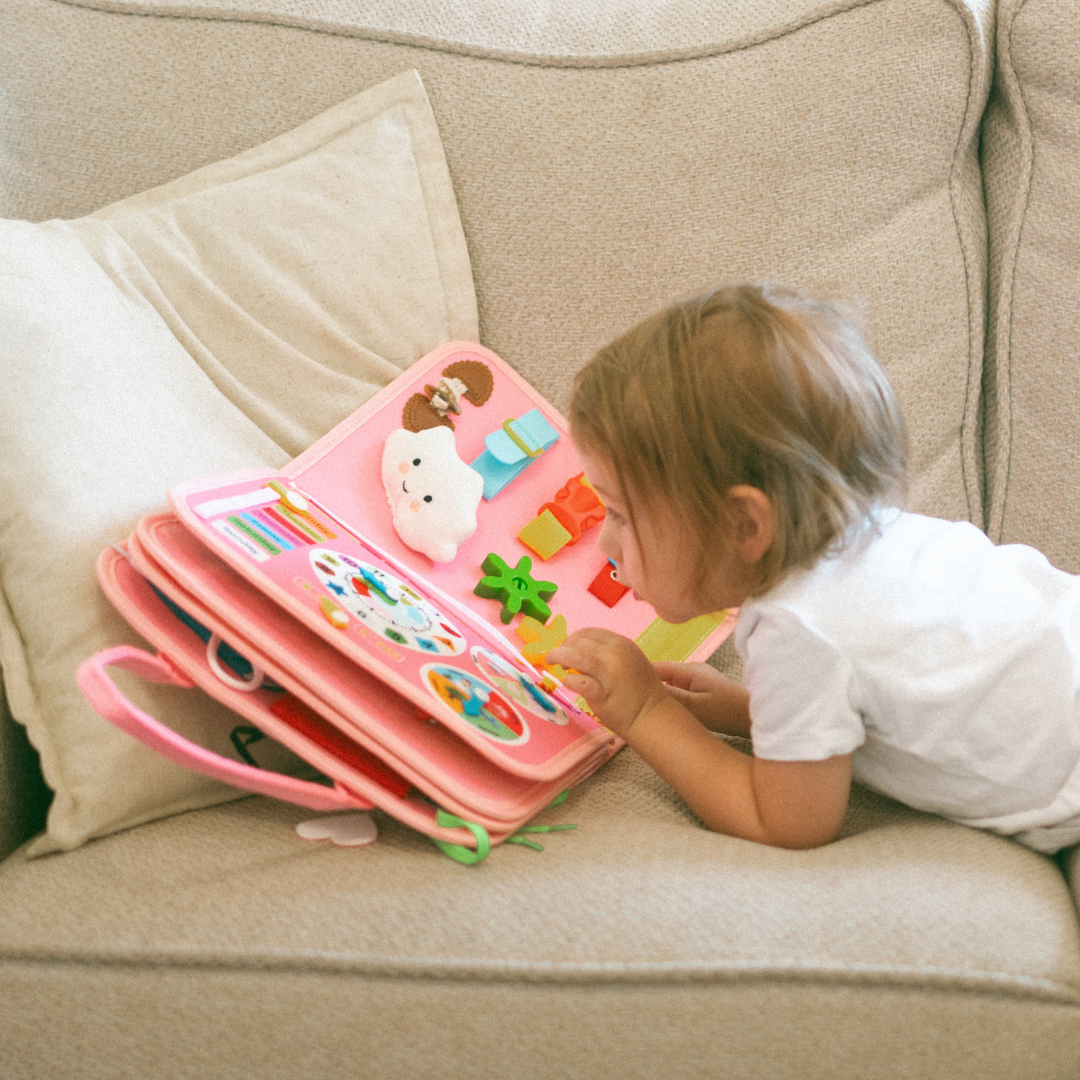 Montessori Busy Board for Toddlers