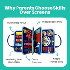 Montessori Busy Board for Toddlers