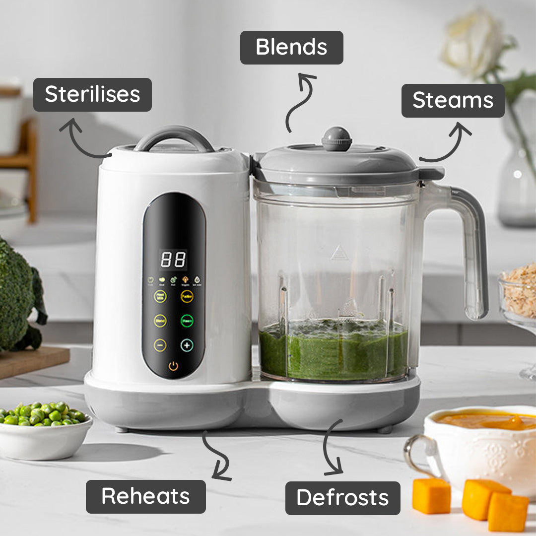 All-in-One Baby Food Steamer & Blender