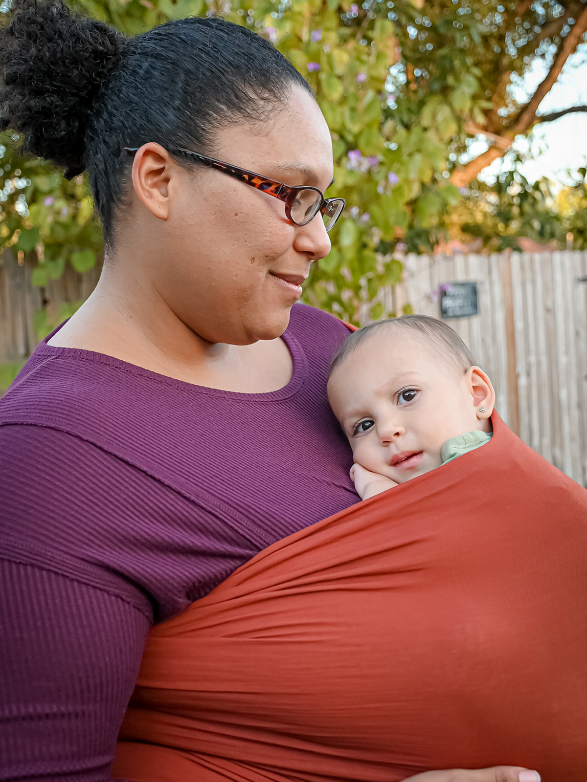 Reversible Stretchy Baby Wrap Carrier