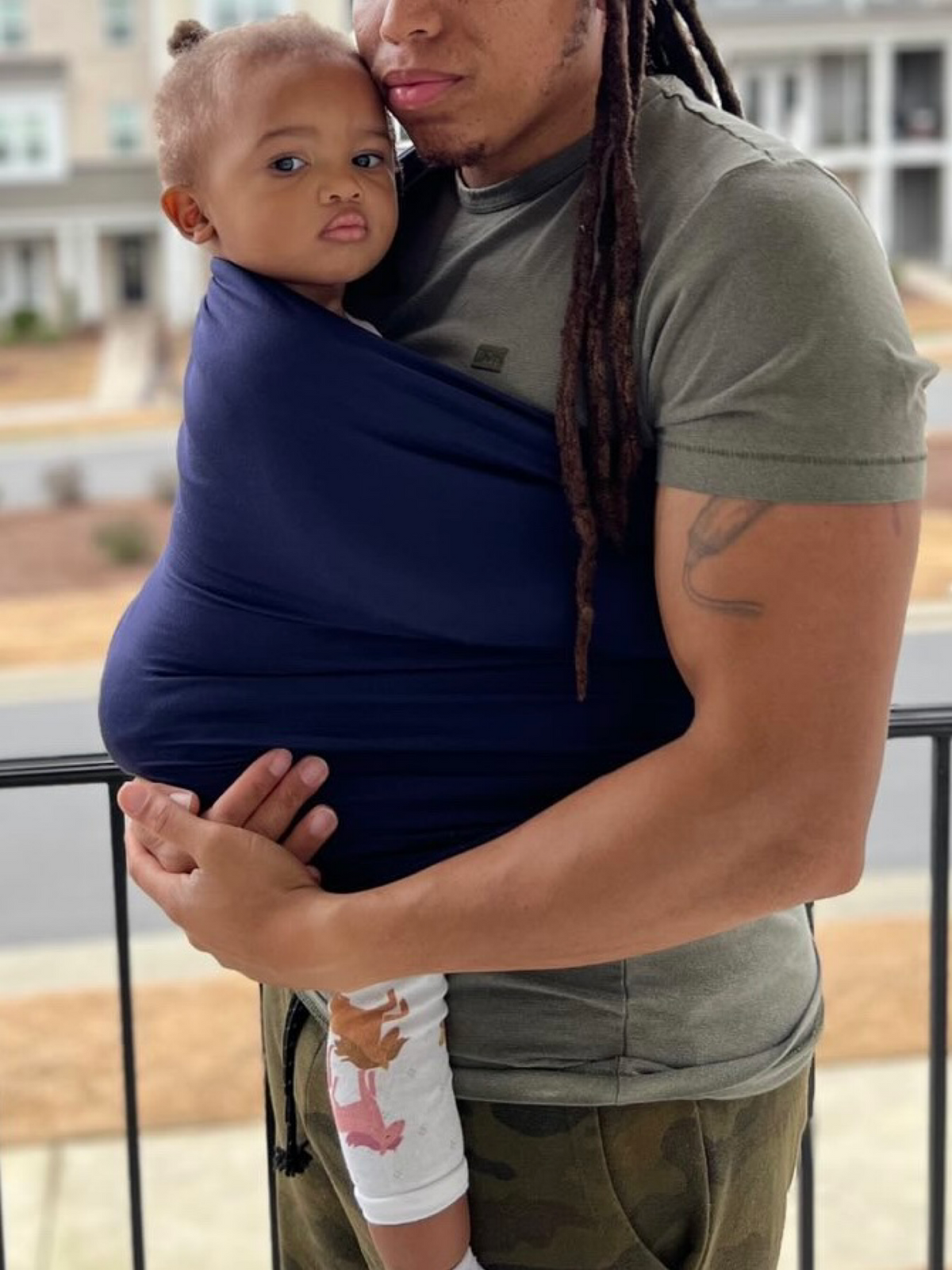 Reversible Stretchy Baby Wrap Carrier