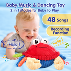 Musical Crawling Crab Toy