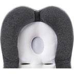 Close-up of the contoured head cutout on the newborn support insert