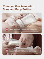 PPSU anti-colic baby bottle