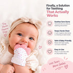 Silicone Teething Mitten with Adjustable Strap
