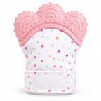 Silicone Teething Mitten with Adjustable Strap