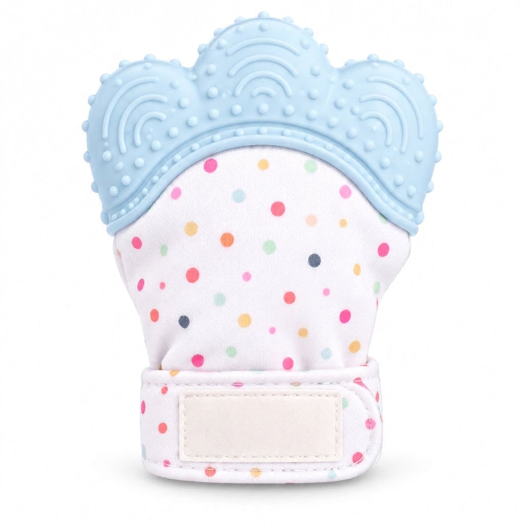 Silicone Teething Mitten with Adjustable Strap