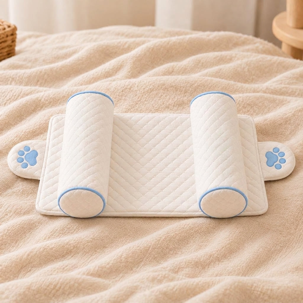 Adjustable head and neck support pillow