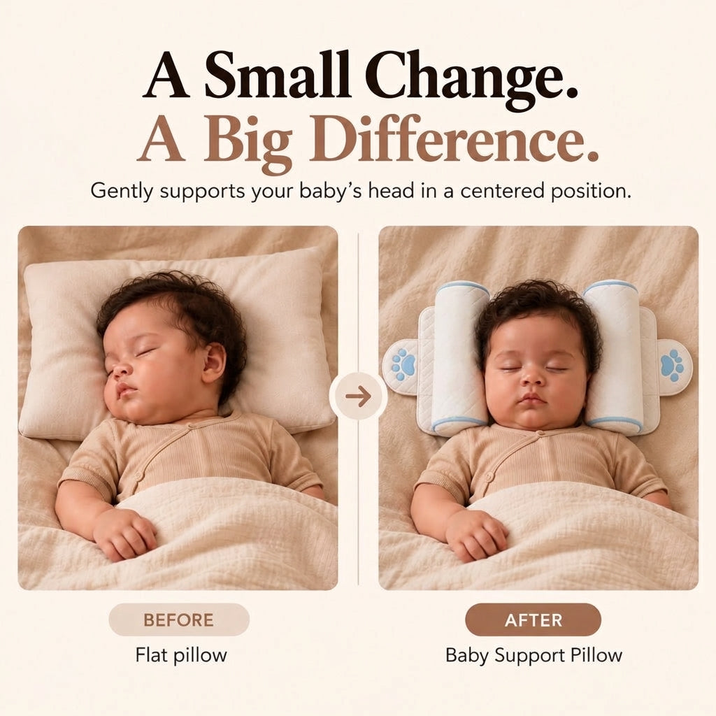 Adjustable head and neck support pillow