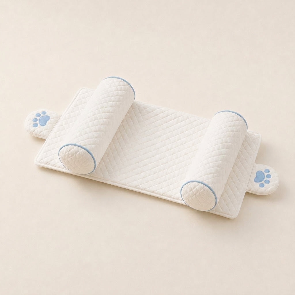 Adjustable head and neck support pillow