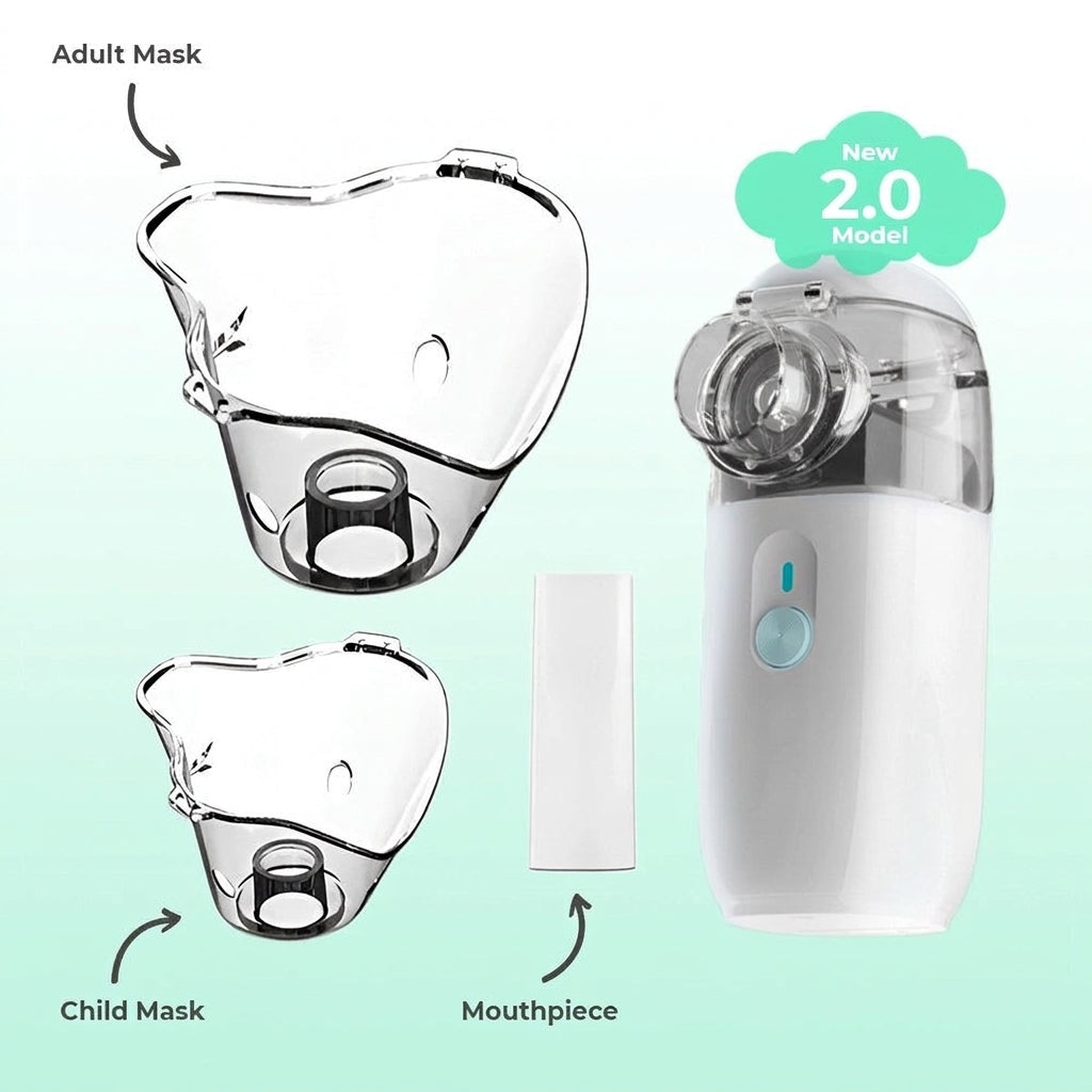 Portable Handheld Nebuliser for Kids & Adults