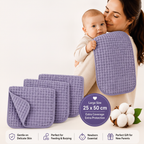 Soft cotton muslin burp cloth