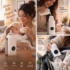 WarmNest-style portable bottle warmer product photo