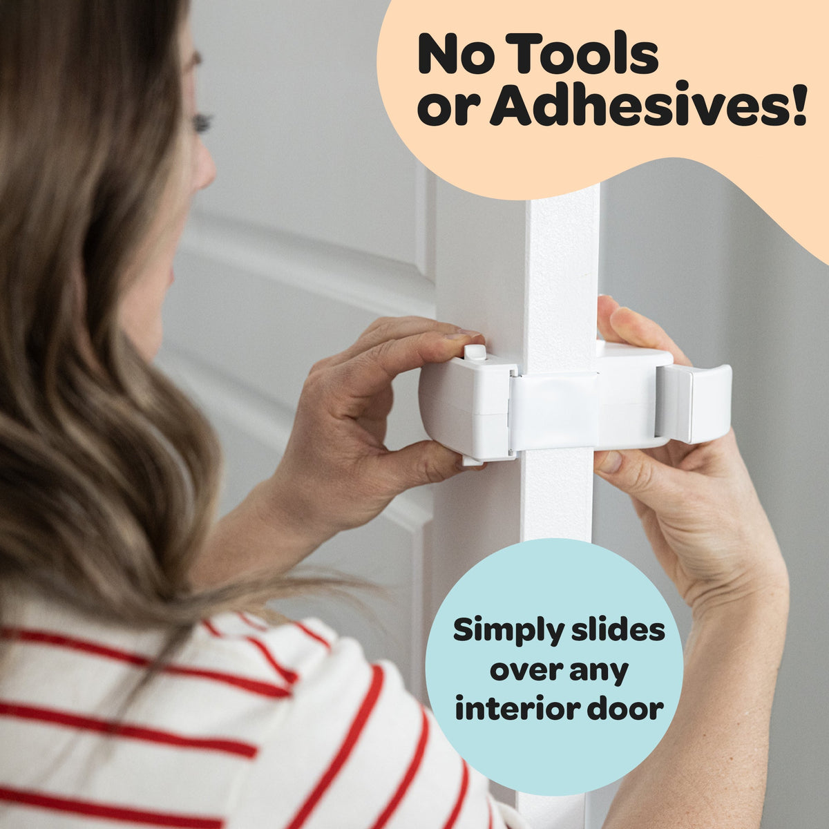 No-Drill Sliding Door Safety Lock product photo