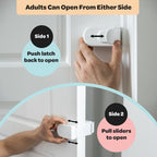No-Drill Sliding Door Safety Lock product photo