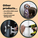 No-Drill Sliding Door Safety Lock product photo
