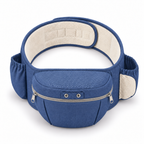 2-in-1 hip seat baby carrier