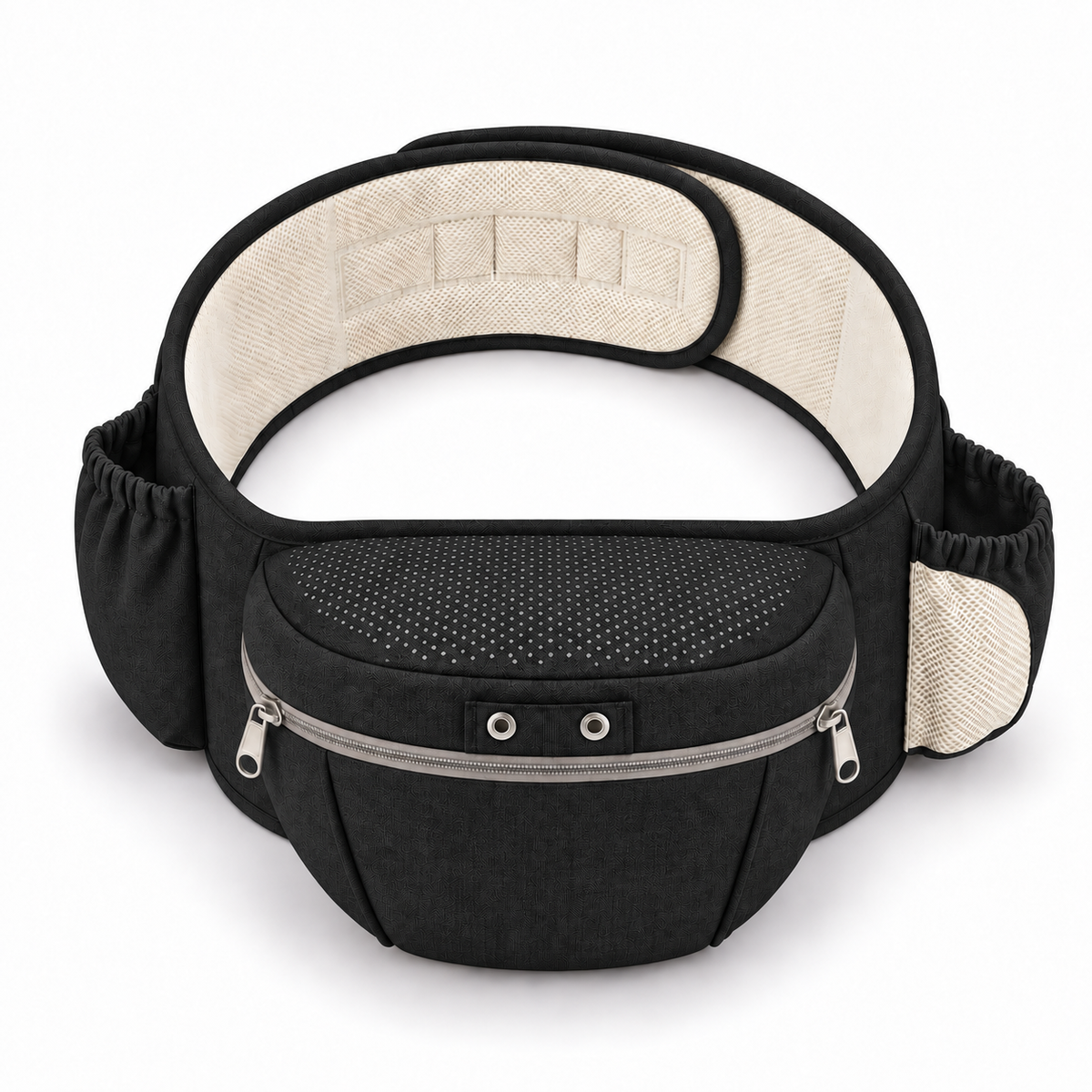 2-in-1 hip seat baby carrier