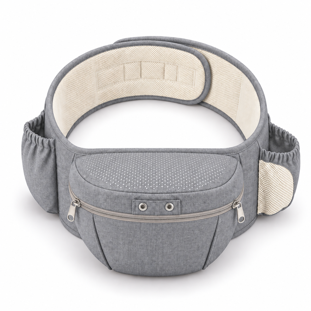 2-in-1 hip seat baby carrier