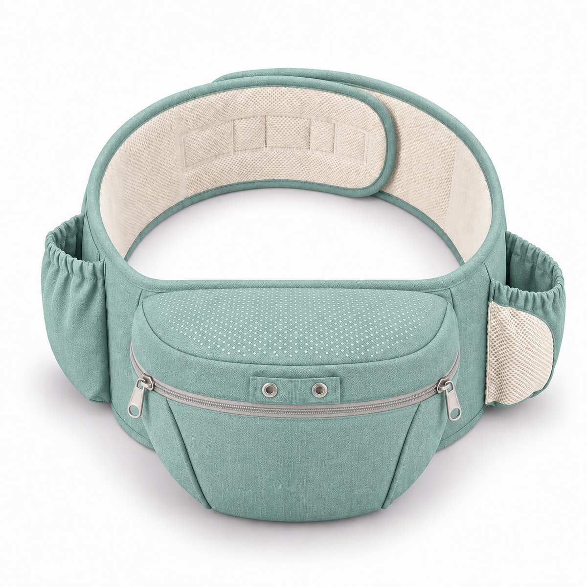 2-in-1 hip seat baby carrier