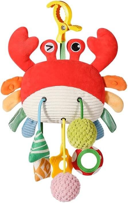 Clip-On Sensory Toy for Cot, Pram & Car Seat - product photo 1