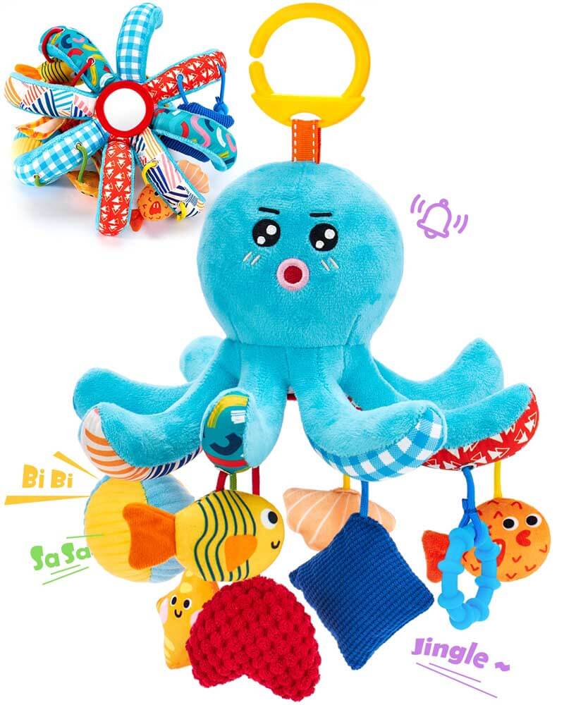 Clip-On Sensory Toy for Cot, Pram & Car Seat - product photo 10