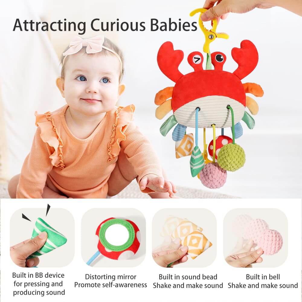 Clip-On Sensory Toy for Cot, Pram & Car Seat - product photo 7