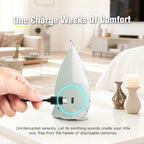 Owl white noise machine with night light