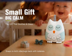 Owl white noise machine with night light
