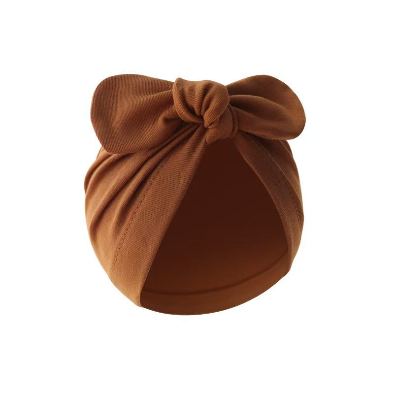 Baby bow turban hat image 9