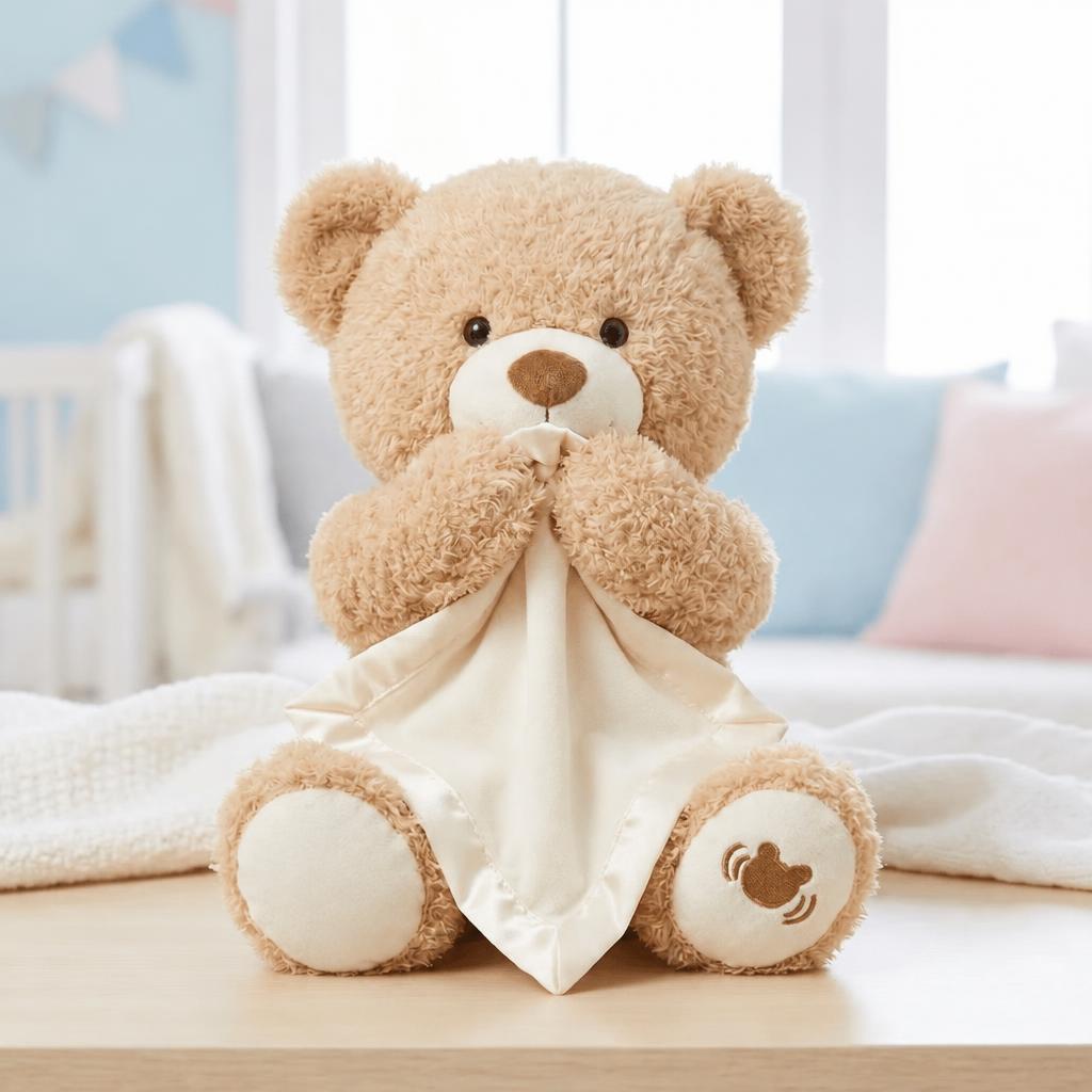 Peekaboo Teddy Bear Plush Toy