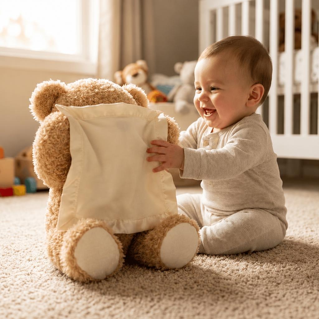 Peekaboo Teddy Bear Plush Toy