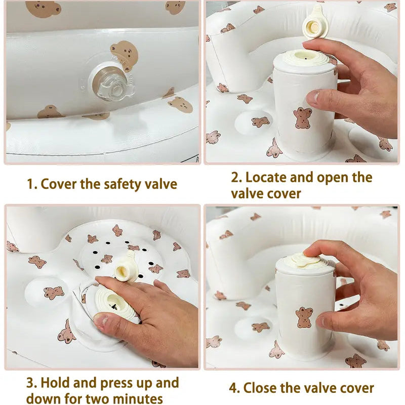 Inflatable baby floor seat - photo 4