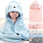 Soft Hooded Animal Baby Towel - main 1