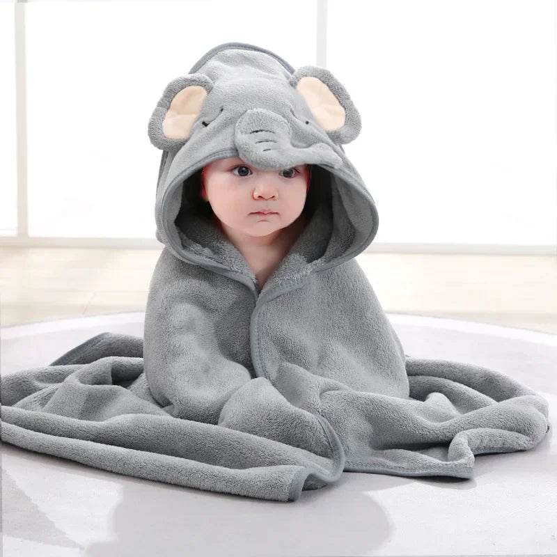 Soft Hooded Animal Baby Towel - main 4