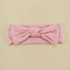 Stretchy Ribbed Bow Knot Baby Headband