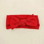 Stretchy Ribbed Bow Knot Baby Headband