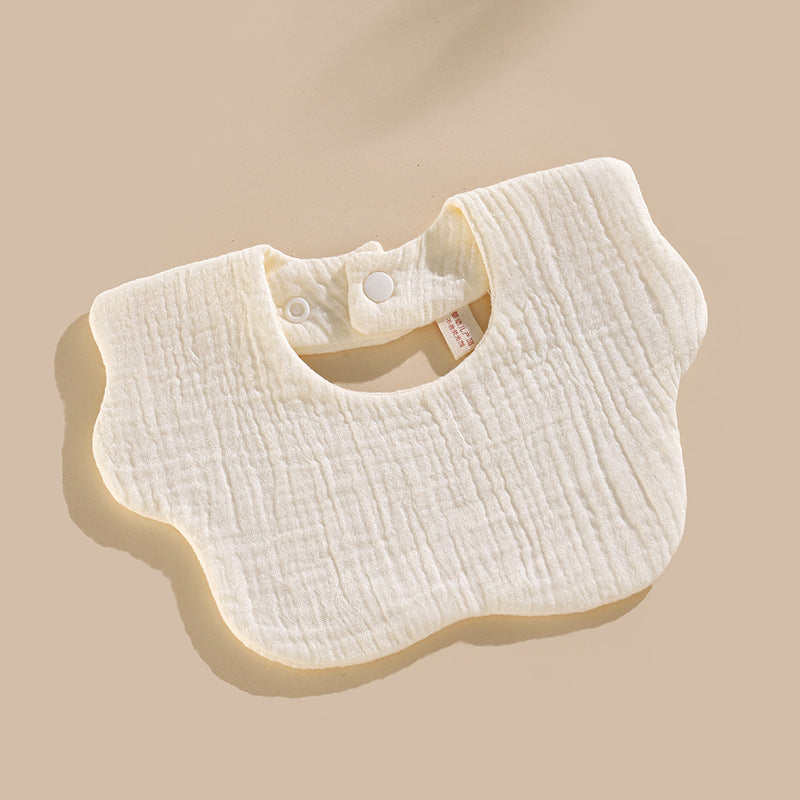 6-Layer Cotton Gauze Petal Baby Bib - image 10