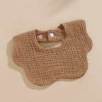 6-Layer Cotton Gauze Petal Baby Bib - image 4