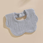 6-Layer Cotton Gauze Petal Baby Bib - image 5