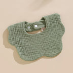 6-Layer Cotton Gauze Petal Baby Bib - image 8