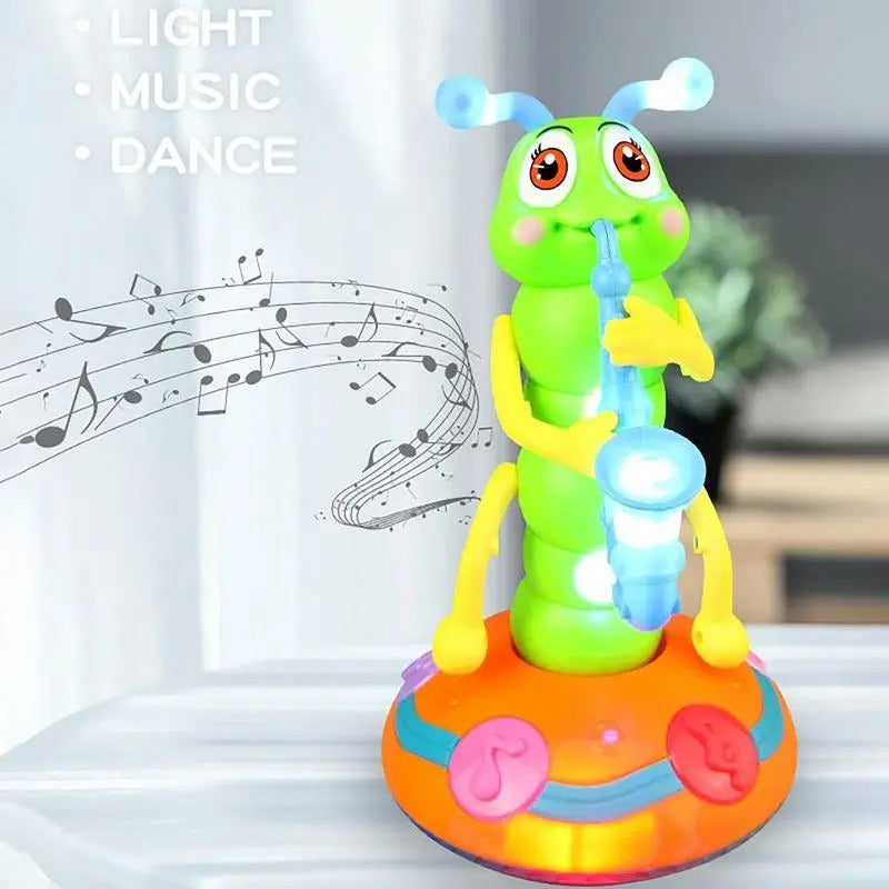 Light-Up Saxophone Caterpillar Toy