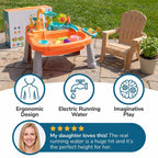 Elevated Kids Kitchen Sink Water Playset - main-2