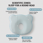 Memory Foam Baby Head & Neck Support Pillow