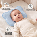 Memory Foam Baby Head & Neck Support Pillow