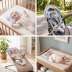 Memory Foam Baby Head & Neck Support Pillow