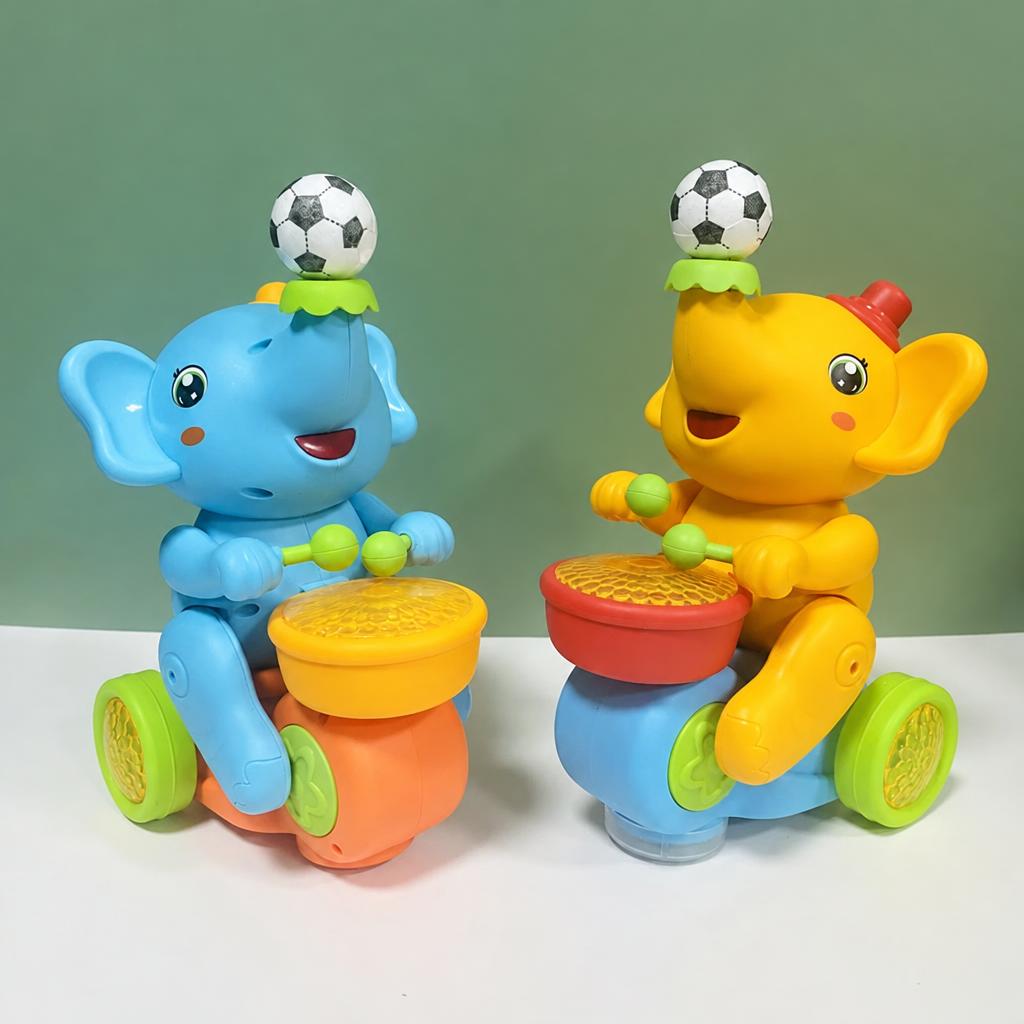 Interactive Elephant Drum and Ball Toy photo 5