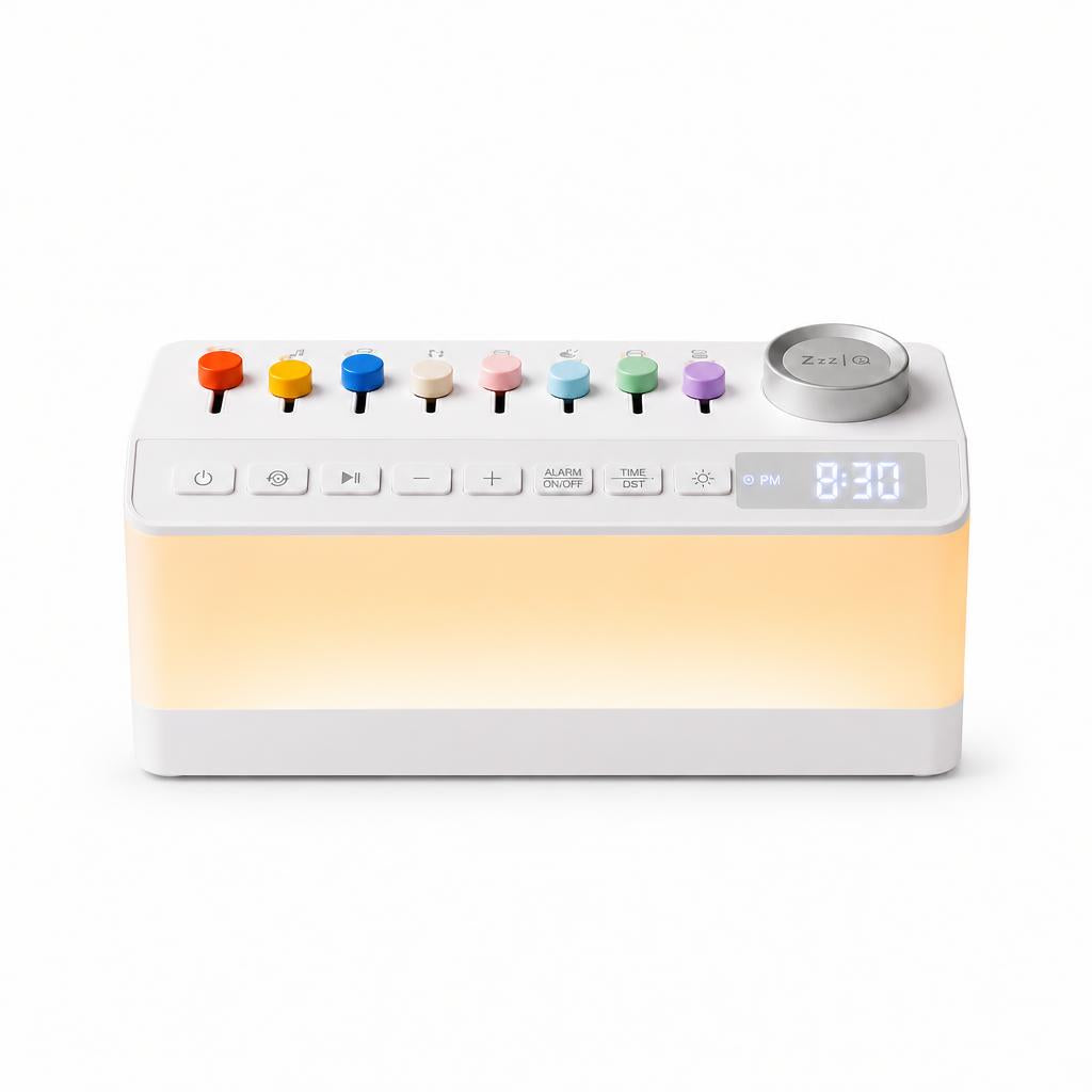 Baby Sound Machine with Night Light