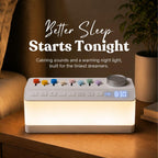 Baby Sound Machine with Night Light