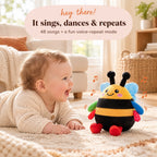 Musical Bouncing Bee Crawling Toy